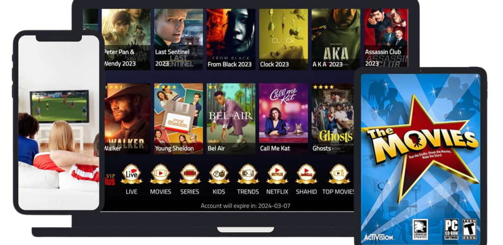 DH PLUS VIP IPTV guides Applications